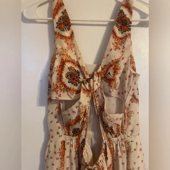 Madewell Floral Silk Sundress 2 Preppy Cottage Travel Vacation Quiet Luxury Fall - Picture 4 of 7